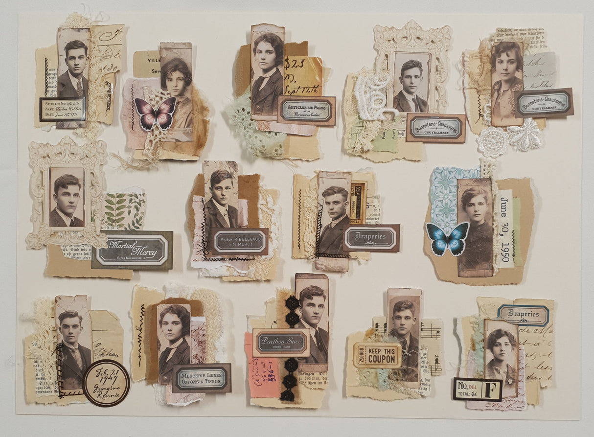 Handmade Embellishment - XZ - Picked at Random