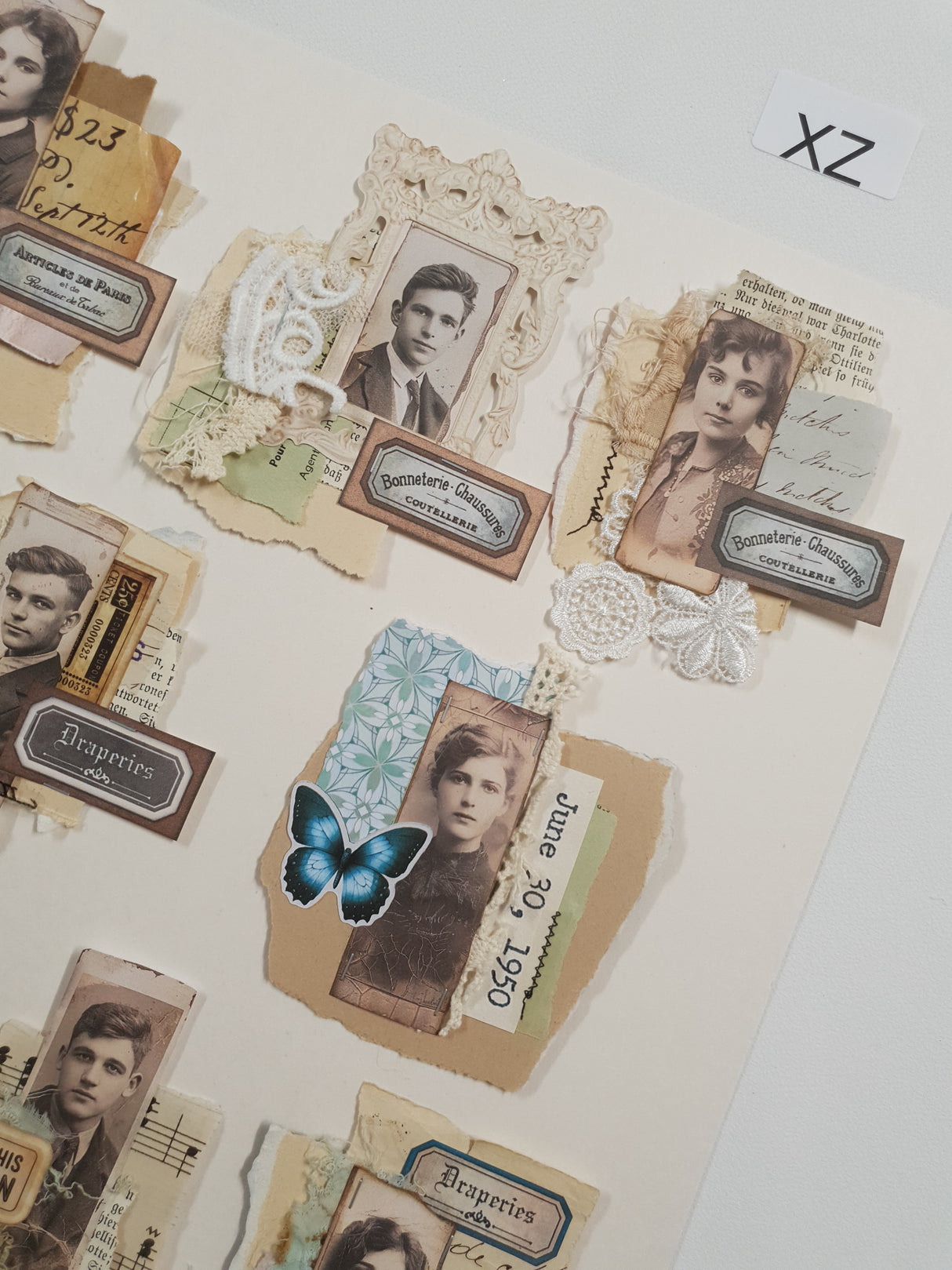 Handmade Embellishment - XZ - Picked at Random