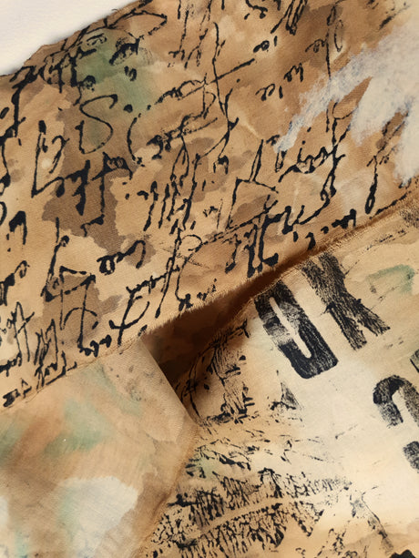 Motherloads Handmade Grungy Fabric Roll - Picked at Random