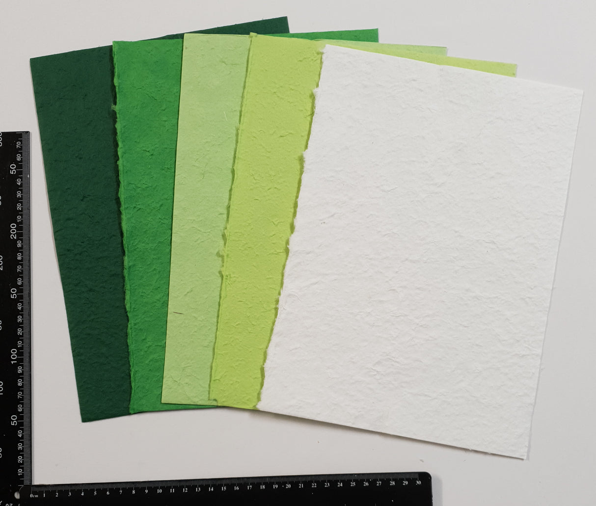 Handmade Mulberry Paper - Green