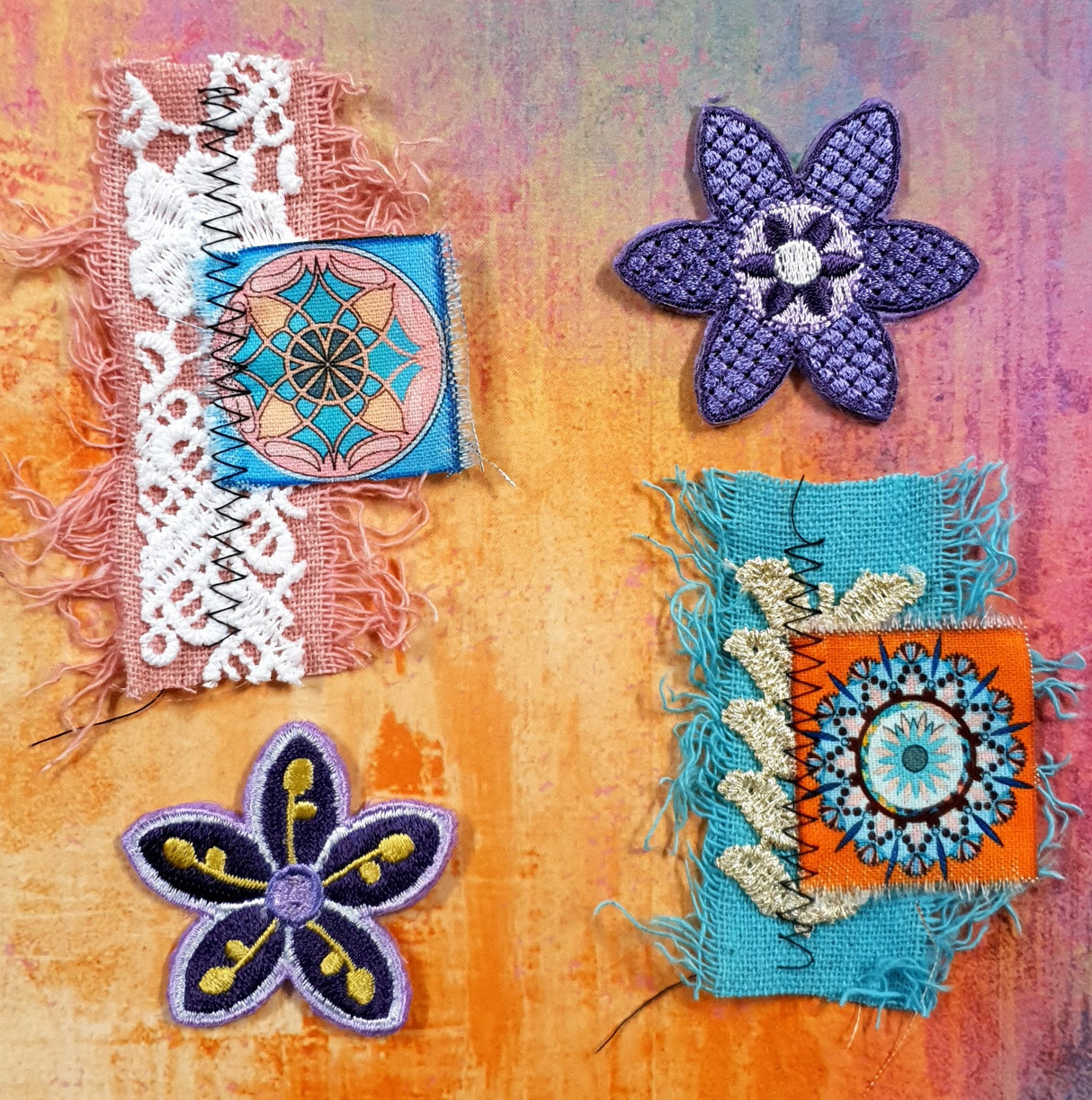 Clusters & Flowers Embellishment Pack - IA