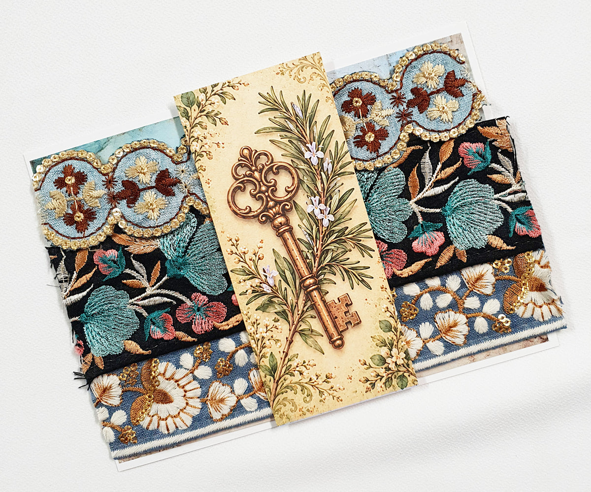 Assorted Embroidered Trim Pack - IE