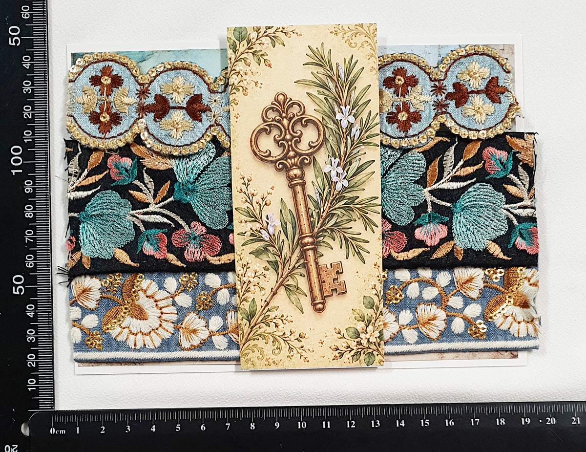 Assorted Embroidered Trim Pack - IE