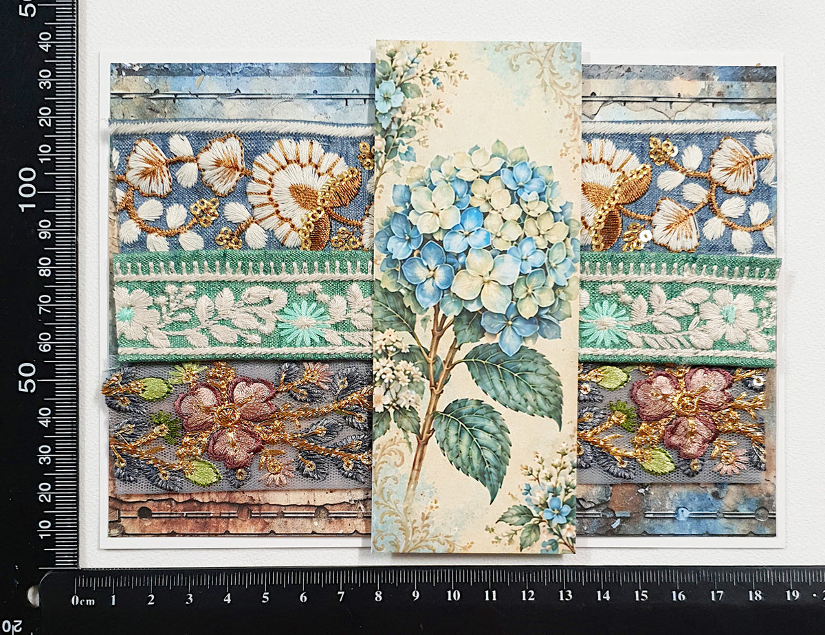 Assorted Embroidered Trim Pack - IF