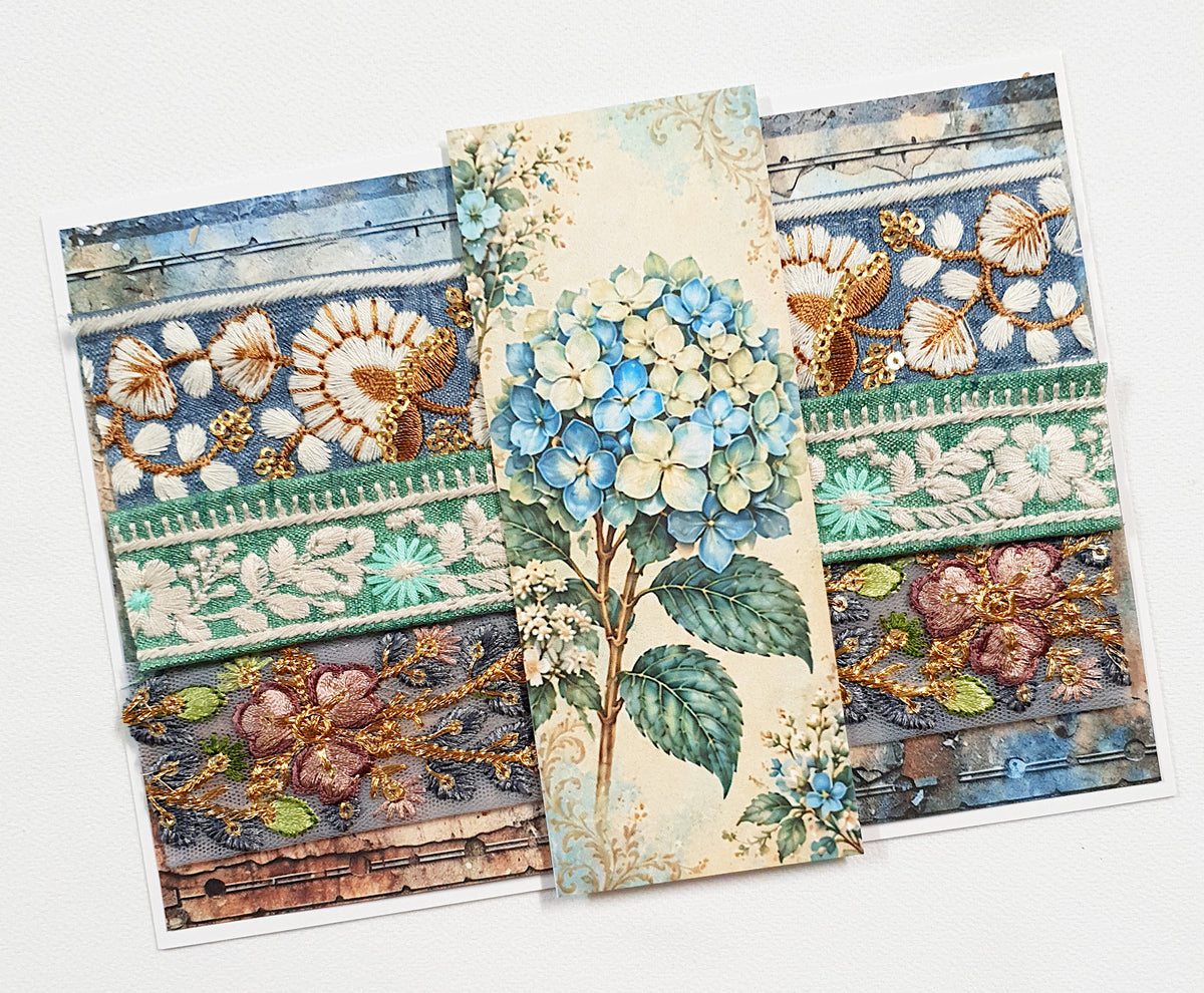 Assorted Embroidered Trim Pack - IF