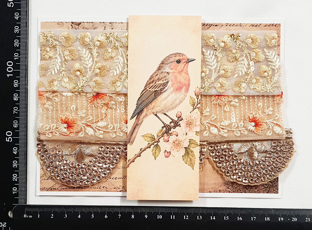 Assorted Embroidered Trim Pack - IH