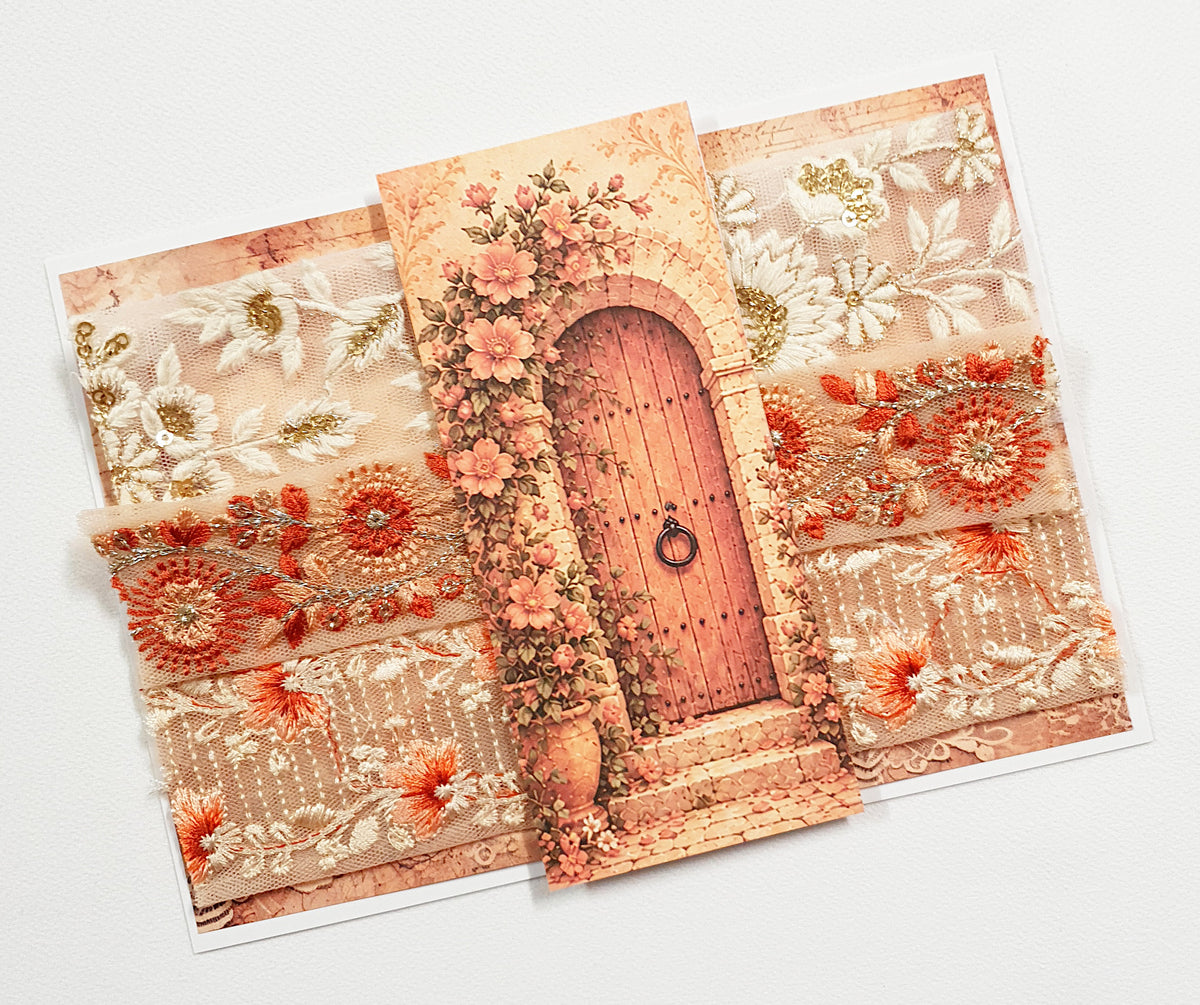 Assorted Embroidered Trim Pack - II