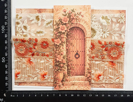 Assorted Embroidered Trim Pack - II