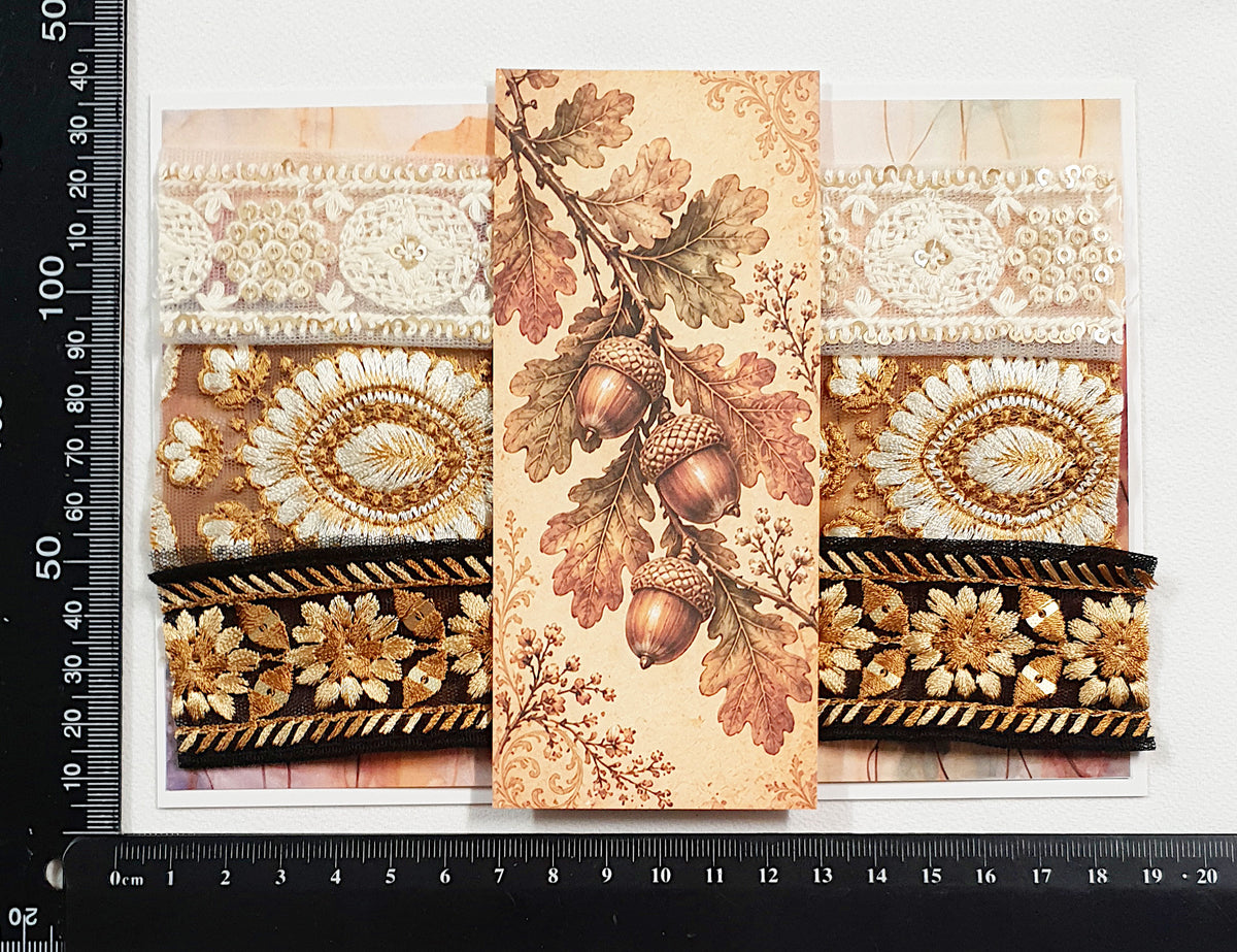Assorted Embroidered Trim Pack - IO