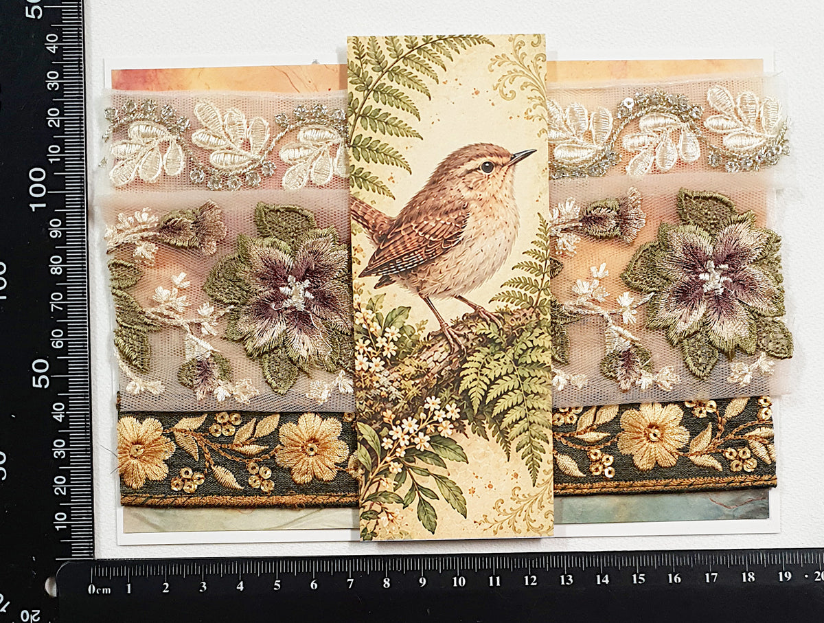 Assorted Embroidered Trim Pack - IP