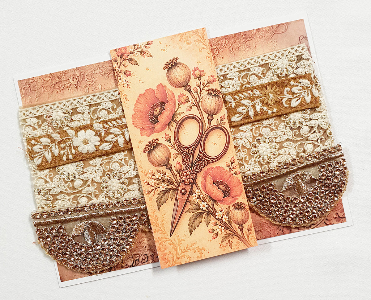 Assorted Embroidered Trim Pack - IQ