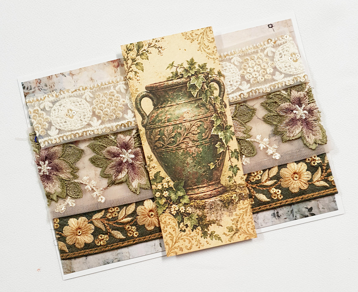 Assorted Embroidered Trim Pack - IR