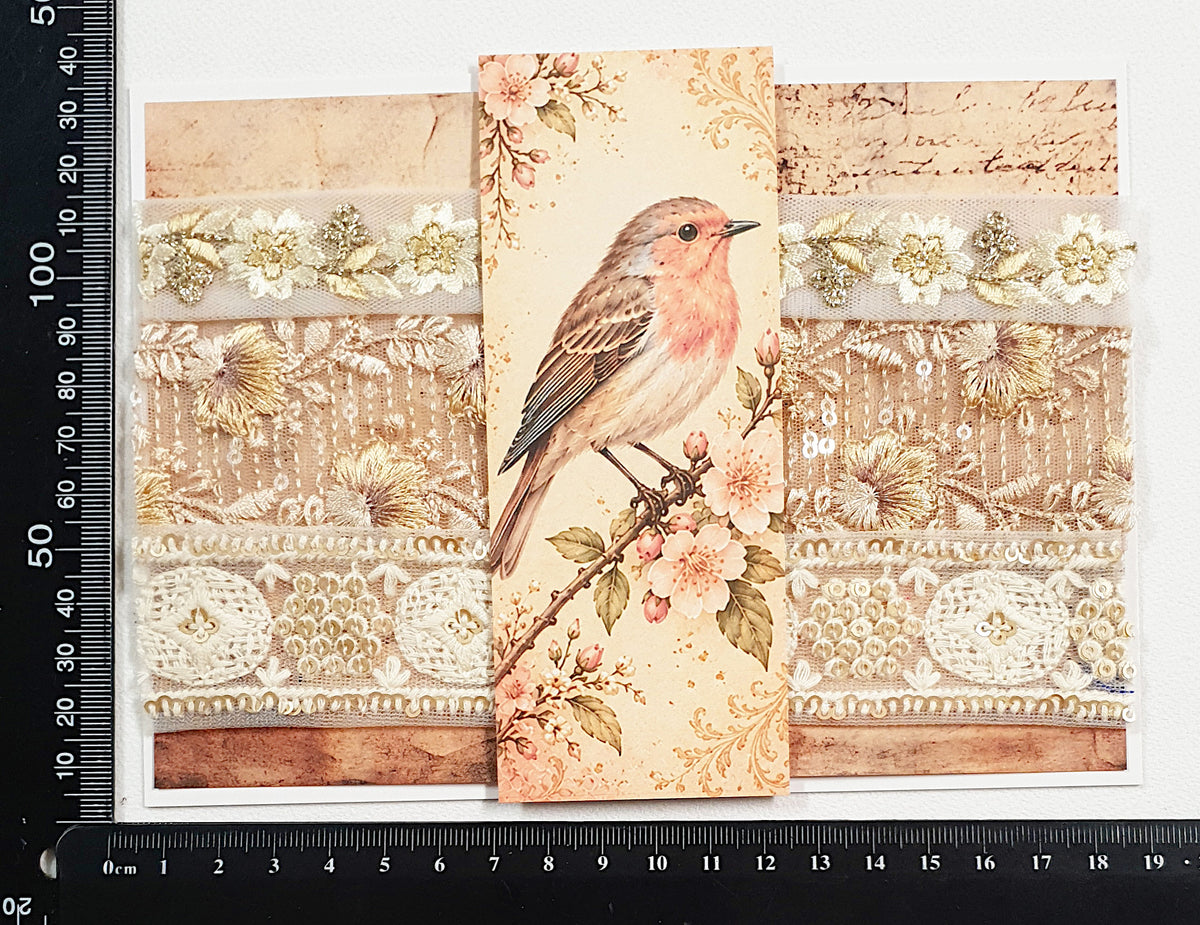 Assorted Embroidered Trim Pack - IZ