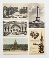 Authentic Vintage/Antique French Postcard - Set of 5 - JA