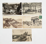 Authentic Vintage/Antique French Postcard - Set of 5 - JB