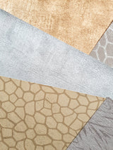 Assorted Textured Wallpaper Pieces – Craft & Mixed Media Pack - KH