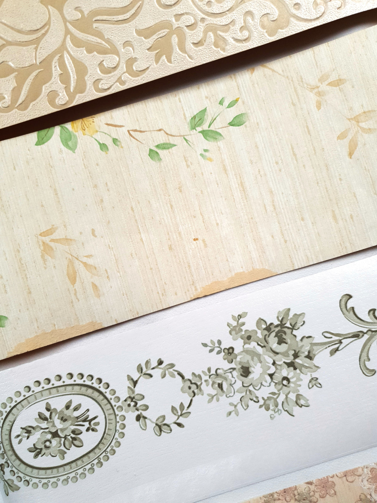 Vintage Wallpaper Sampler – Set of 5 – KP