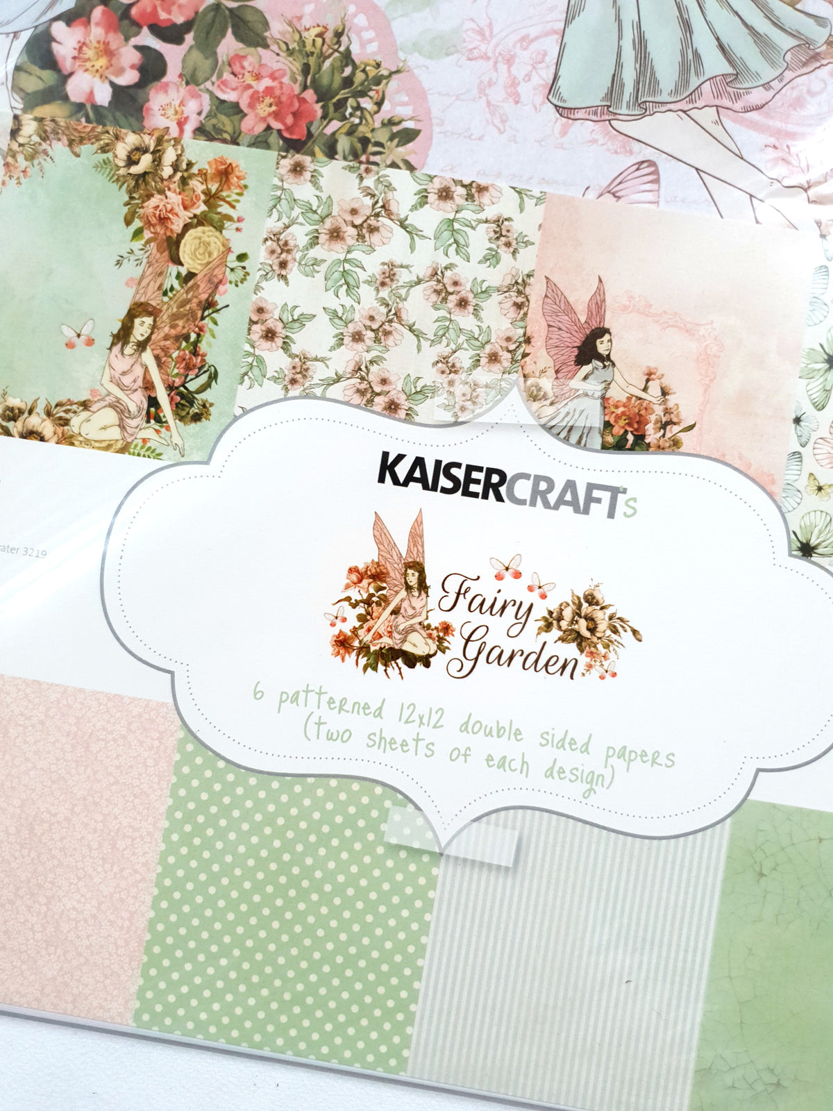 Kaisercraft 12 x 12 Papers Pack - Fairy Garden