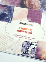 Kaisercraft 12 x 12 Papers Pack - Misty Mountains