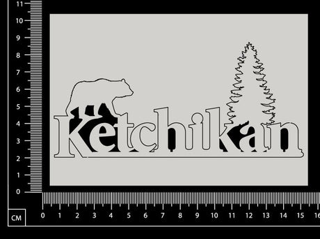 Ketchikan - A - White Chipboard