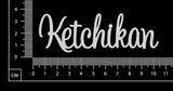 Ketchikan - B - White Chipboard