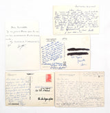 Authentic Vintage/Antique French Postcard - Set of 5 - LB