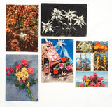 Authentic Vintage/Antique French Postcard - Set of 5 - LC