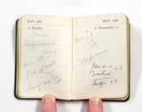 1960 Handwritten Pocket Diary - LS