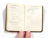 1960 Handwritten Pocket Diary - LS