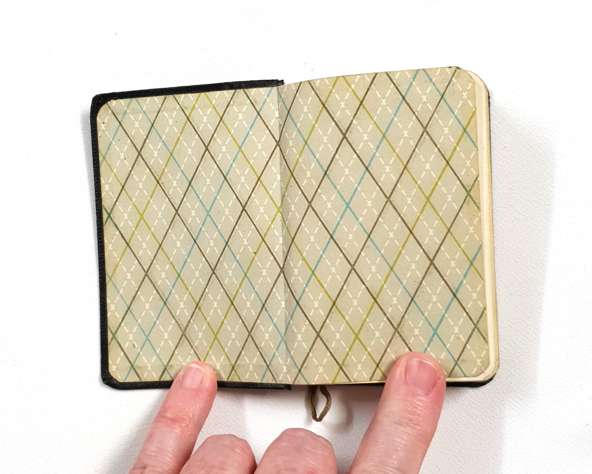 1962 Handwritten Pocket Diary - LO
