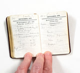 1970 Handwritten Pocket Diary - LP