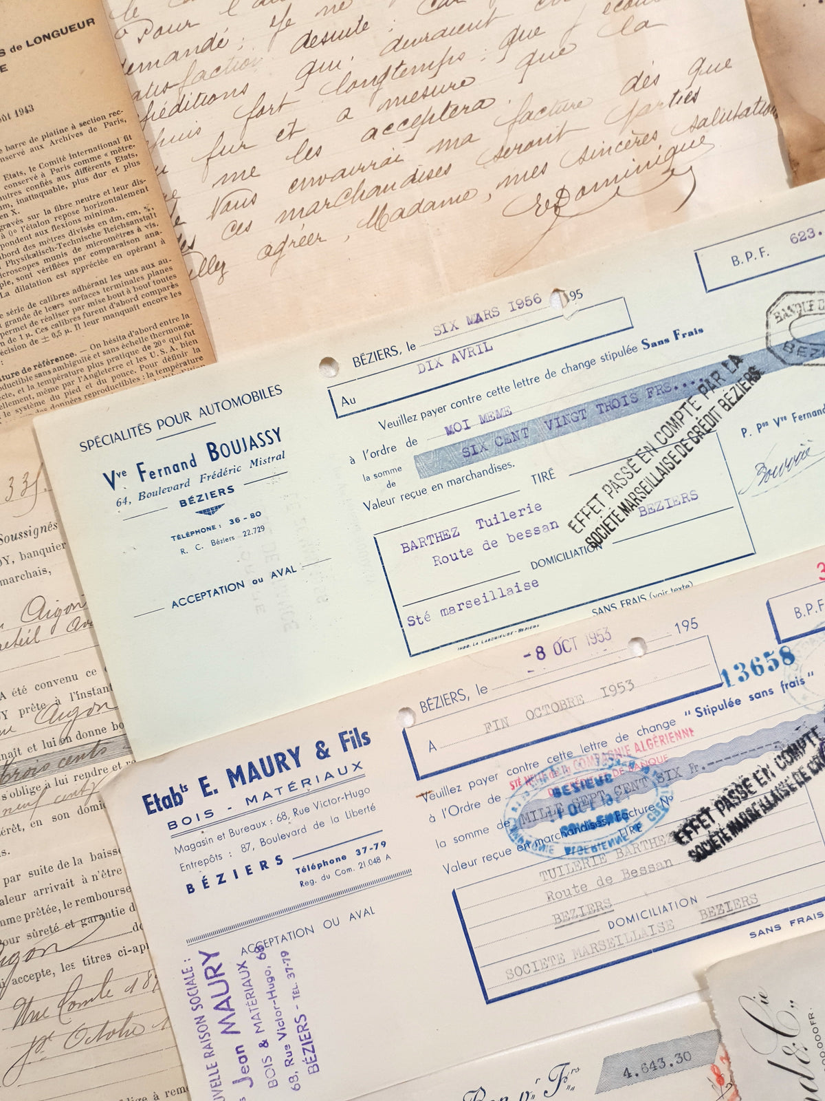 Authentic Vintage/Antique Document Pack - LQ