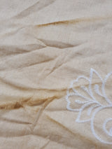 Hand Dyed Embroidered Fabric - LW