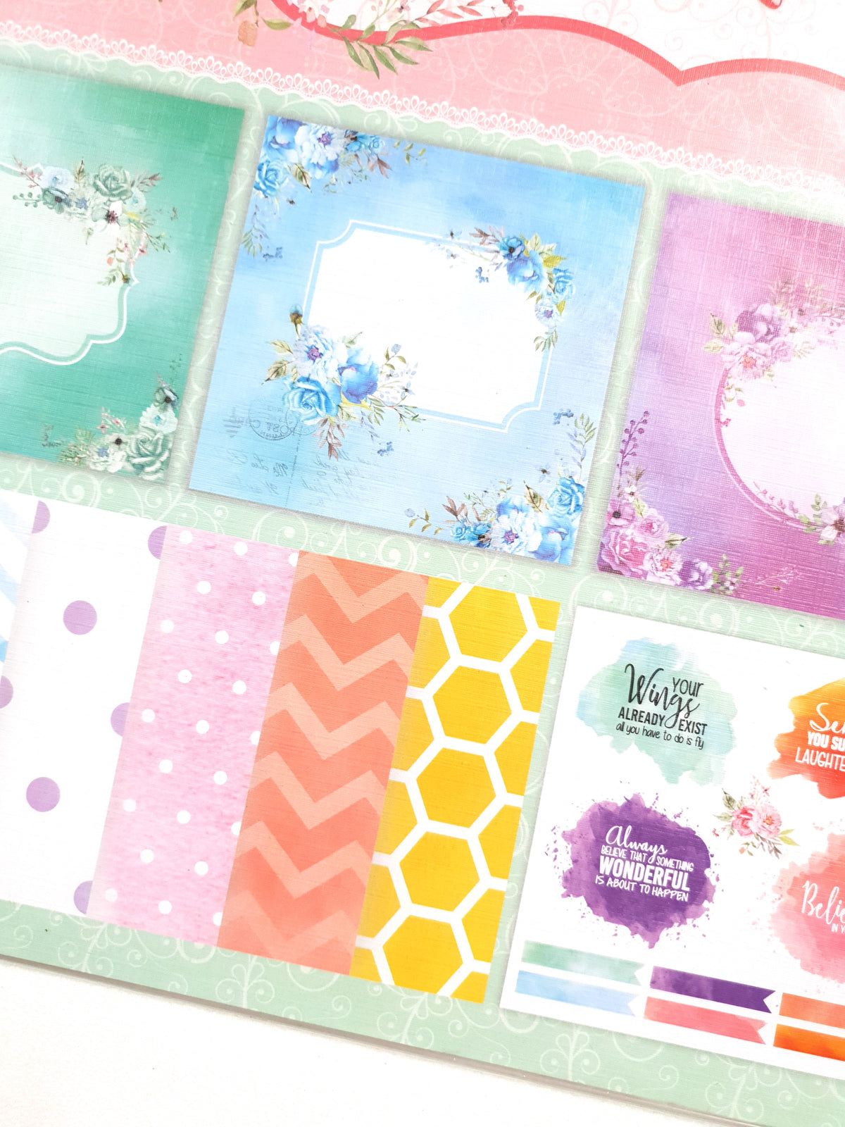 Little Birdie 12 x 12 Papers Pack - L'amour des Fleurs