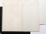 Authentic Vintage Blank Ledger Pages Pack - V2
