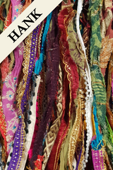 Reclaimed Sari Ribbon Hank - Unique - MC
