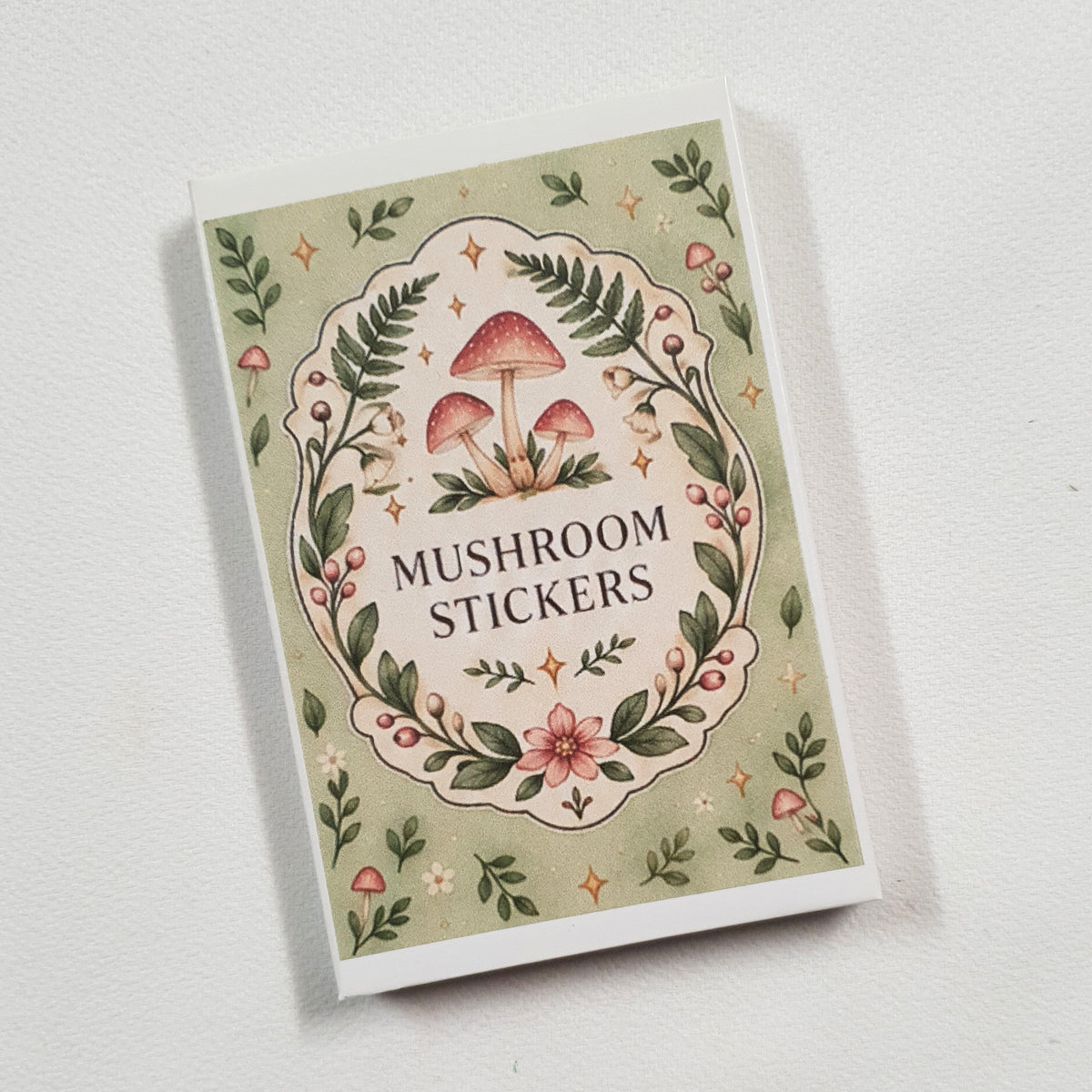 Tin of Assorted Stickers - Mushrooms - FB