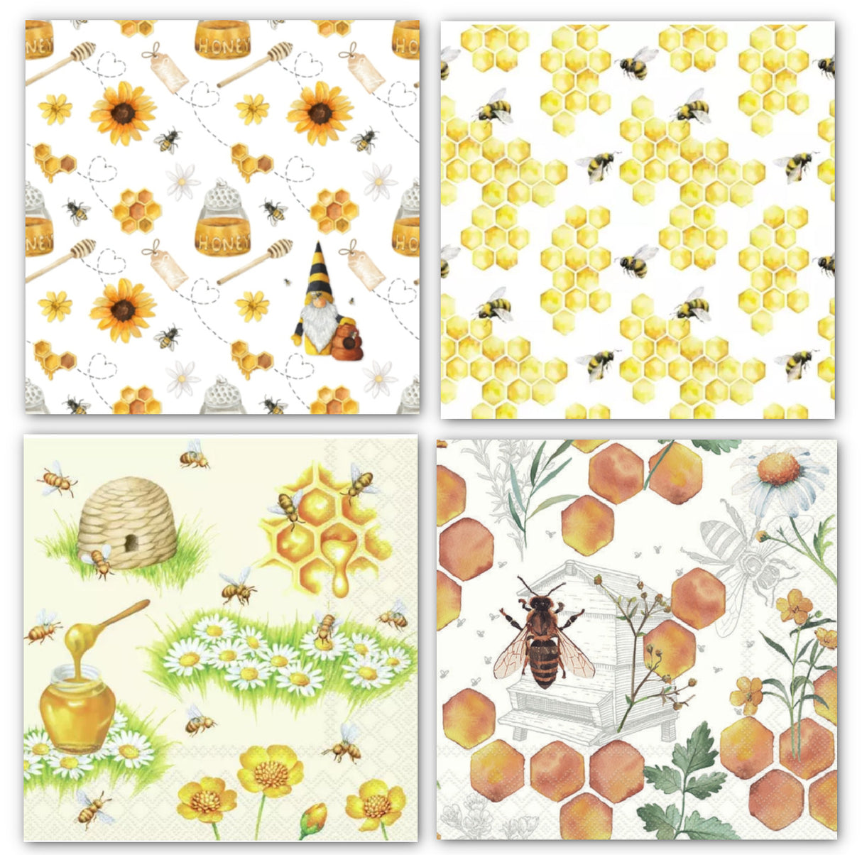 Decoupage Napkins - Set of 4 - (DN-5053)