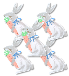Decoupage Napkin - (DN-8564) - Rabbit - Set of 5