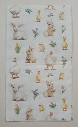 Decoupage Napkin - (DN-8567) - Little Animals - Buffet