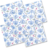 Decoupage Napkin - (DN-8932) - Teapots - Set of 5
