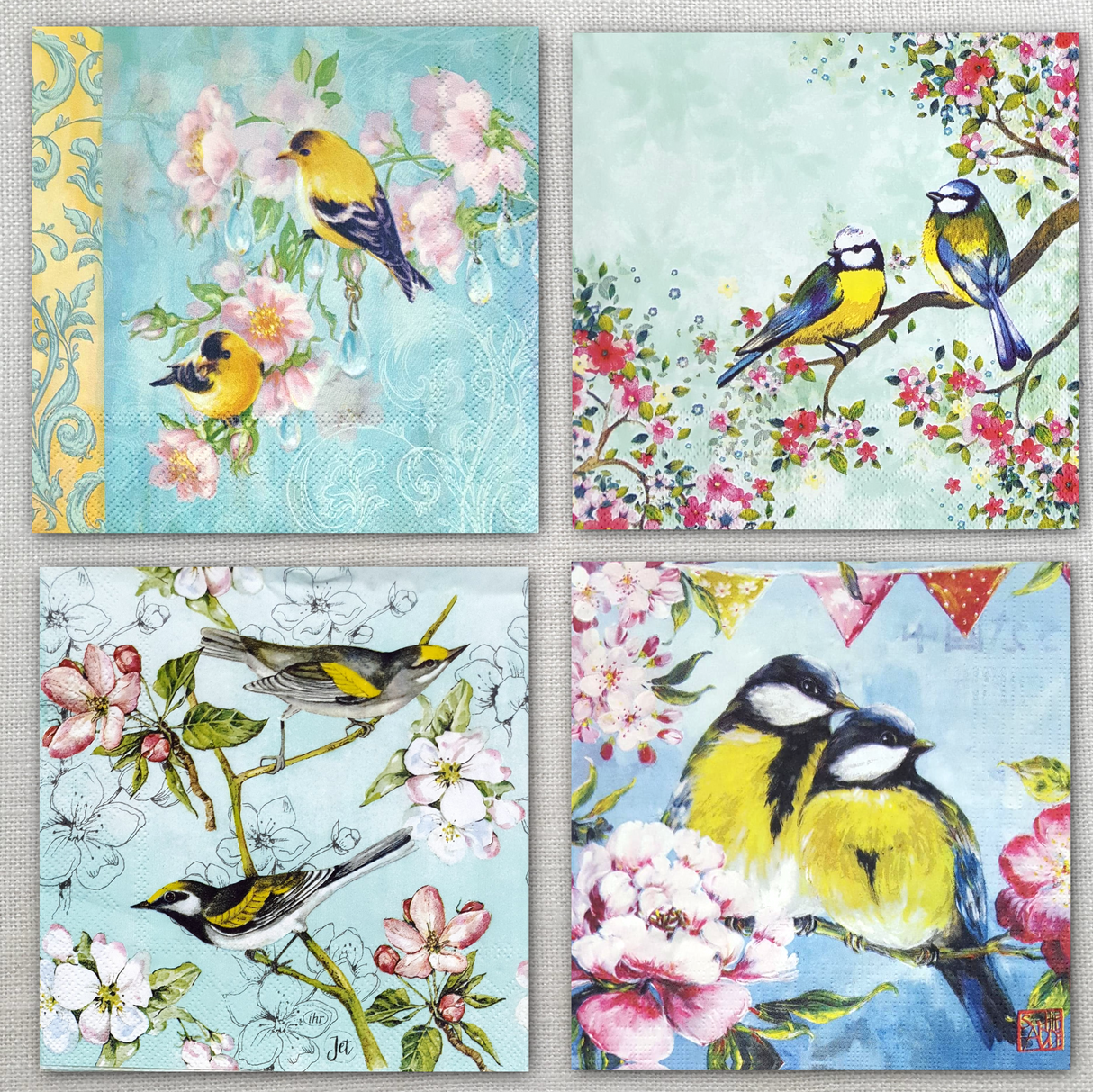 Decoupage Napkins - Set of 4 - (DN-5005)