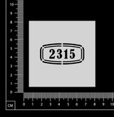 Label Stencil - 2315 - 75mm x 75mm