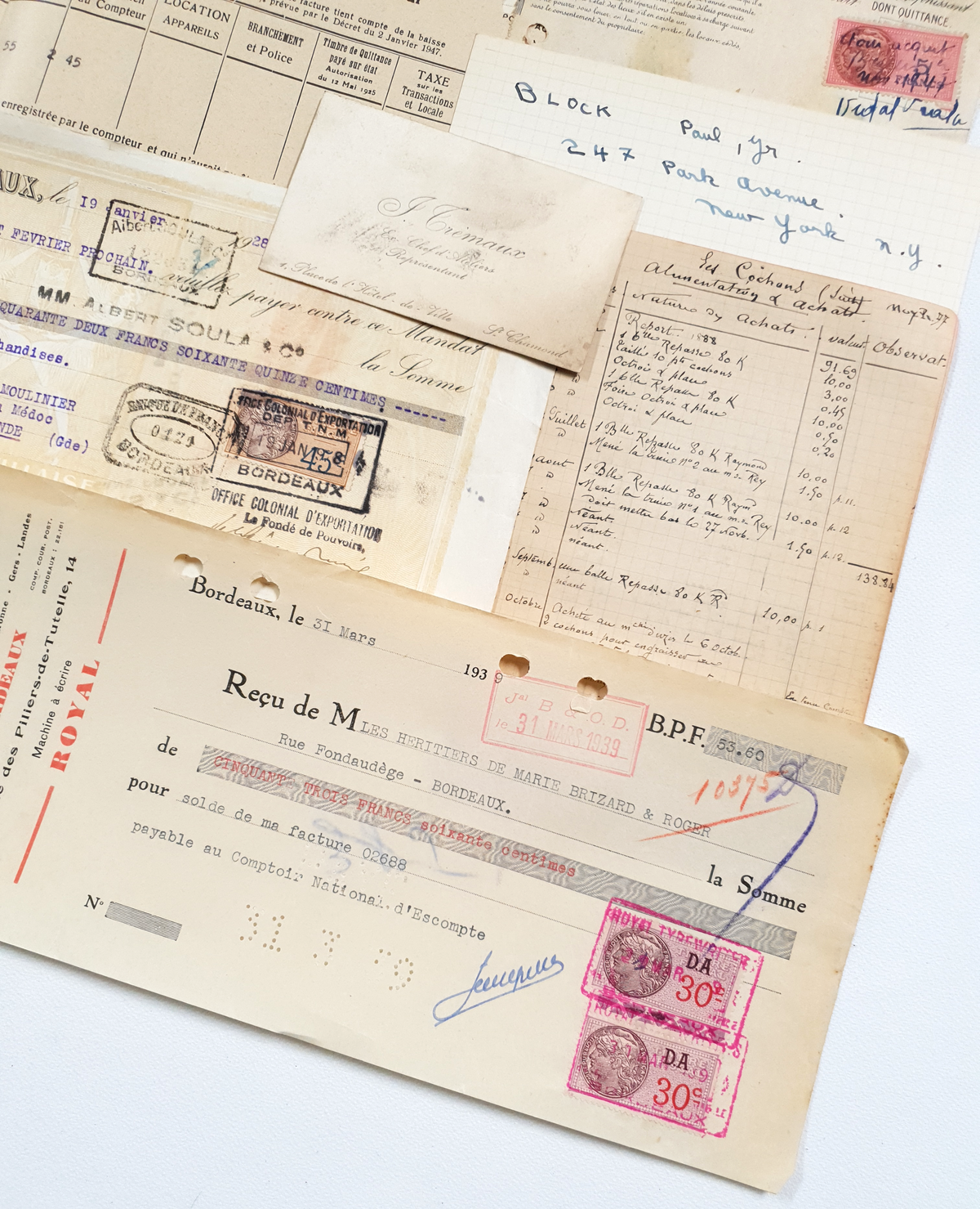 Authentic Vintage/Antique Document Pack - OA