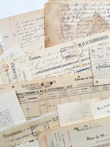 Authentic Vintage/Antique Document Pack - OA