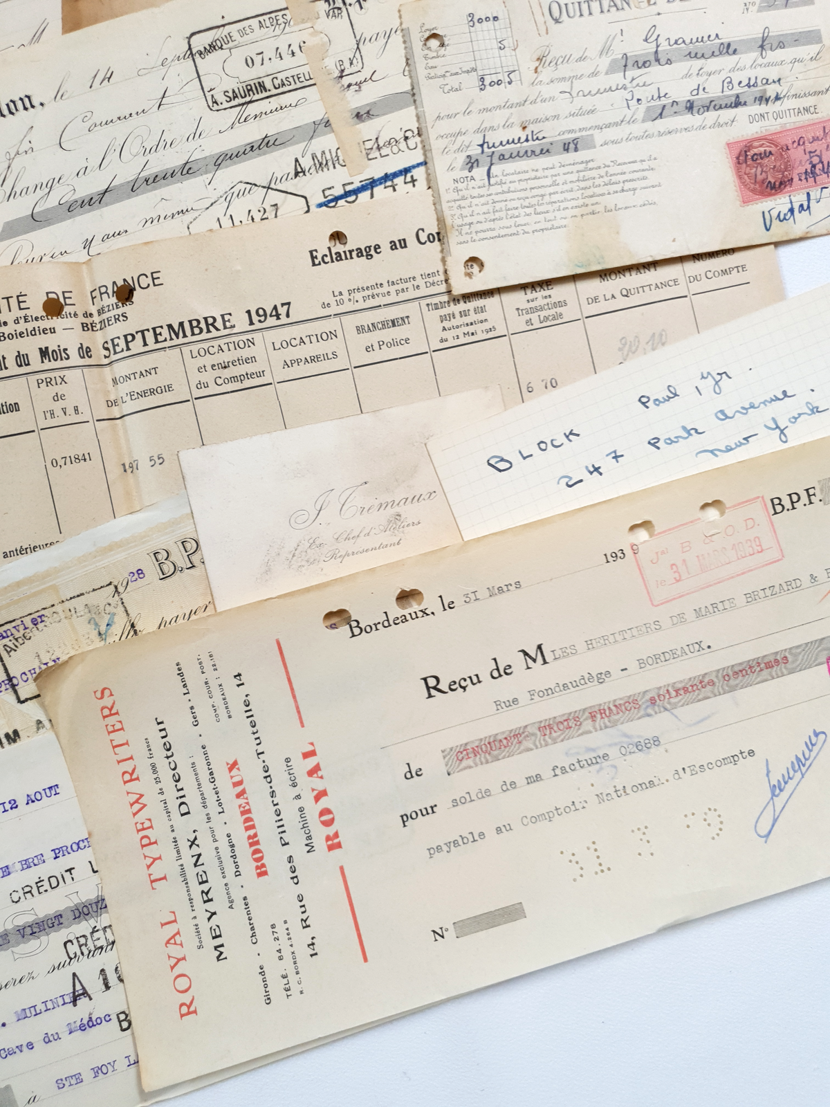 Authentic Vintage/Antique Document Pack - OA