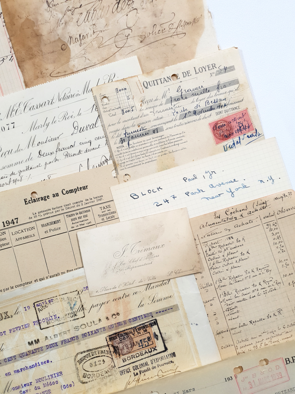 Authentic Vintage/Antique Document Pack - OA