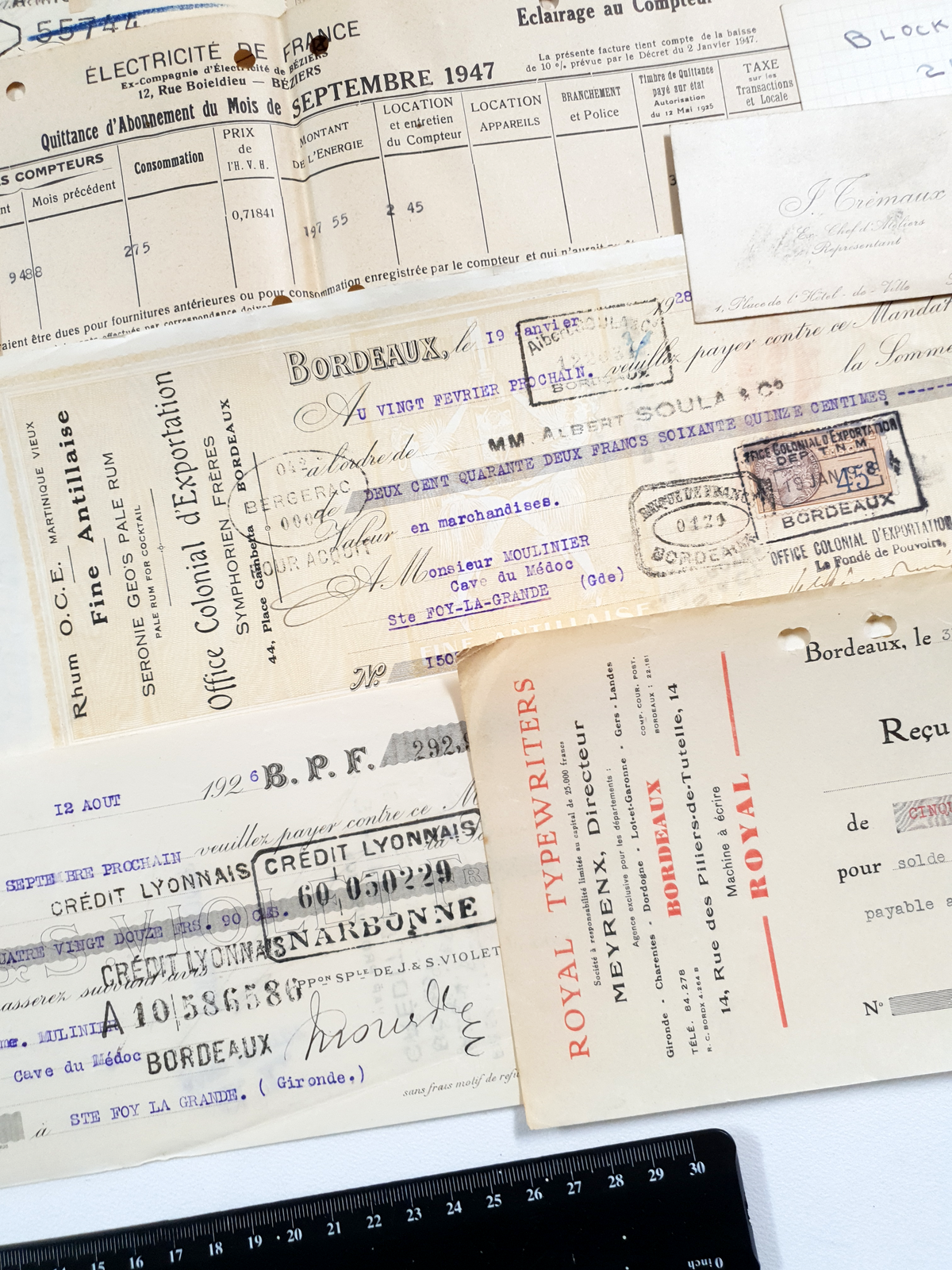 Authentic Vintage/Antique Document Pack - OA