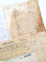 Authentic Vintage/Antique Document Pack - OB