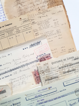 Authentic Vintage/Antique Document Pack - OB